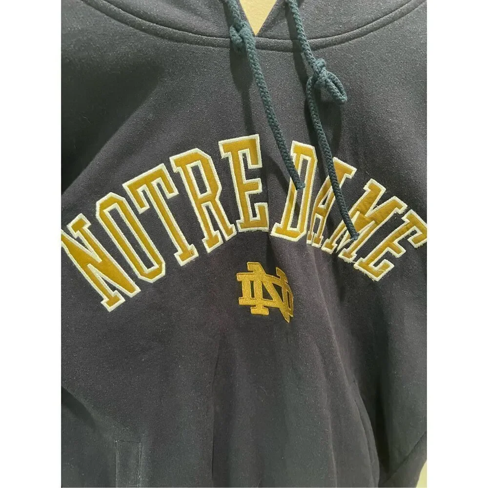 Vintage Russell Athletic Notre Dame Pullover Hoodie Men’s Size XXL